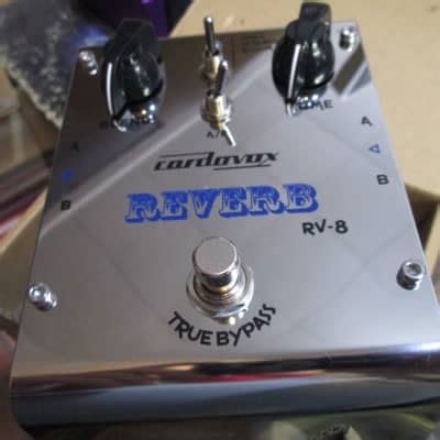 Cordovox Rv Reverb Effects Pedal True Bypass Cool Reverb