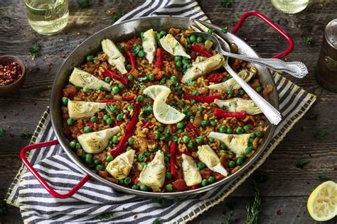 Vegetable Paella Recipe (Vegan + GF) Vegan Huggs