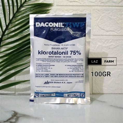 Fungisida Daconil Wp Gram Lazada Indonesia