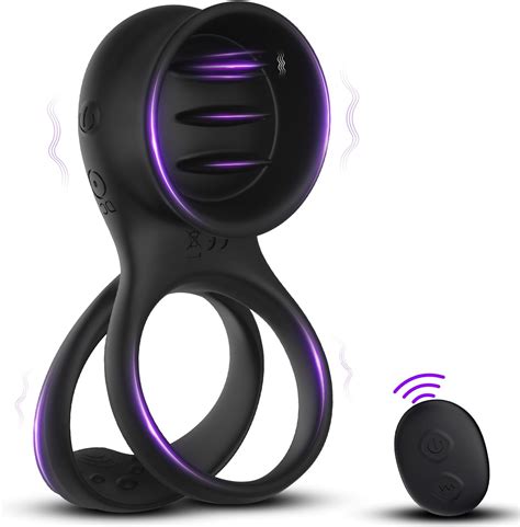 Amazon Vibrating Cock Ring With Clitoral Vibrator Couples Sex Toys For Men Women 3 In 1