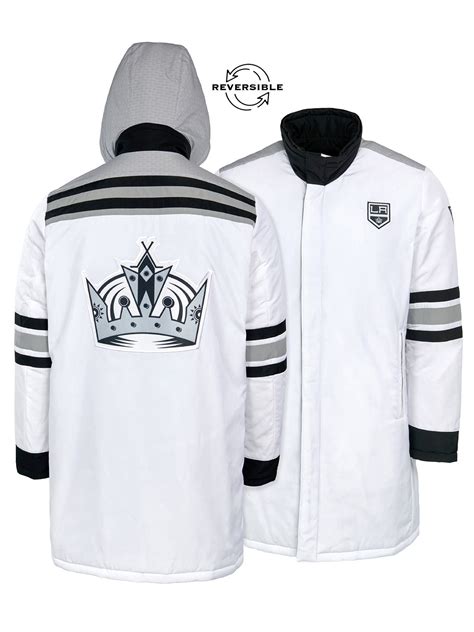 Los Angeles Kings Reversible Parka Jacket | Official NHL Merchandise ...