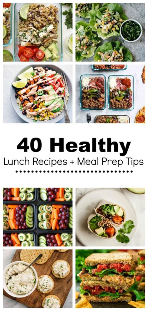 40 Healthy Lunch Recipes + Meal Prep Tips - Kim's Cravings