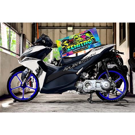 Nvx Malaysia Transparent Decals For Aerox V Shopee Philippines