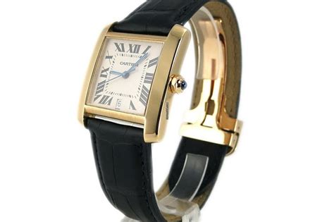 Cartier Tank Francaise Mm Automatik Gelbgold Brors