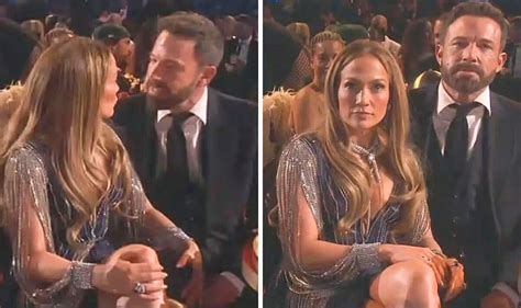 Jennifer Lopezs Warning To Ben Affleck In Tense Grammys Chat Exposed