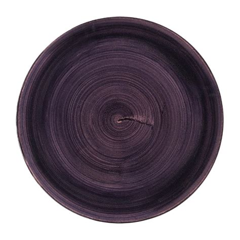 Churchill Stonecast Patina Deep Purple Coupe Plate Mm Pack Of