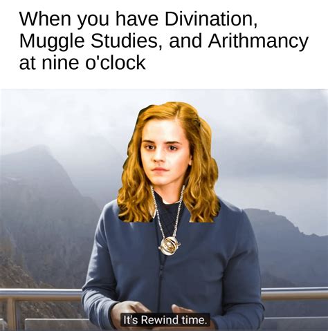 time turners... : r/HarryPotterMemes