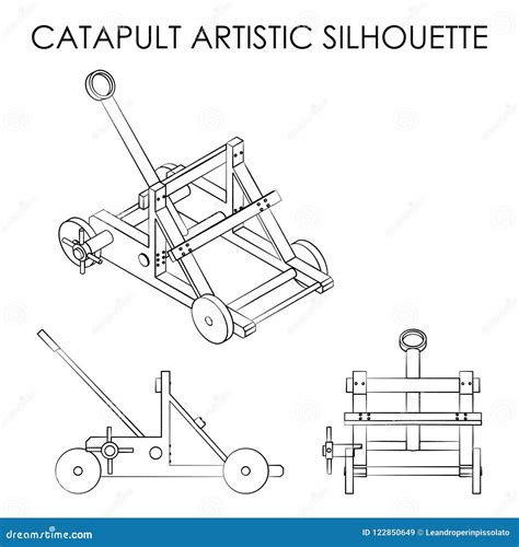 Medieval Catapult Diagram