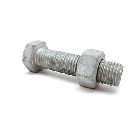 A Grade Carbon Steel Hot Dip Galvanized Hex Power Bolt