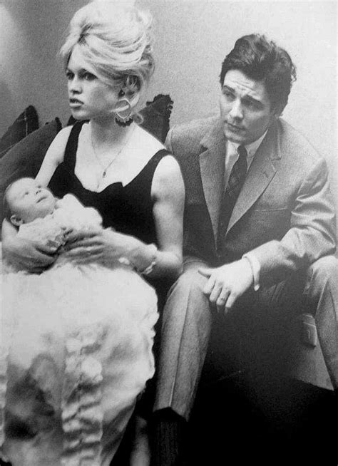 Brigitte Bardot and her newborn son, Nicolas . January 1960 | Brigitte ...