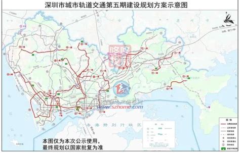 重磅，深圳官宣 地铁五期11条线开建！18、21号线不在列线路规划片区