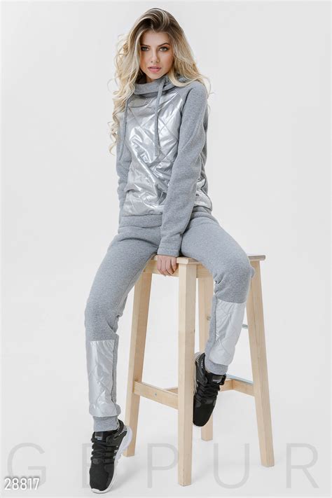 Утепленный спортивный костюм (арт. 28817) ♡ интернет-магазин Gepur