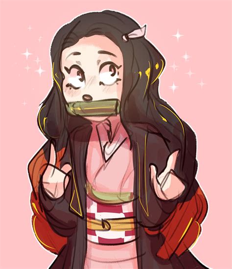 Nezuko Chibi Drawing