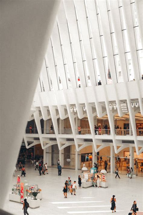 Interior of World Trade Center Path Metro Station · Free Stock Photo