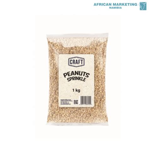 Peanuts Sprinkle 1kg Craft African Marketing Pty Ltd