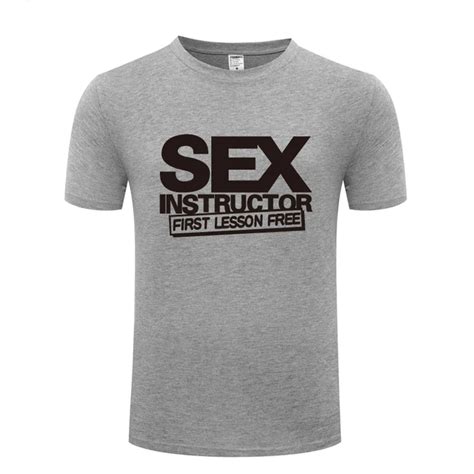 Buy Sex Instructor Funny Creative Mens Men T Shirt