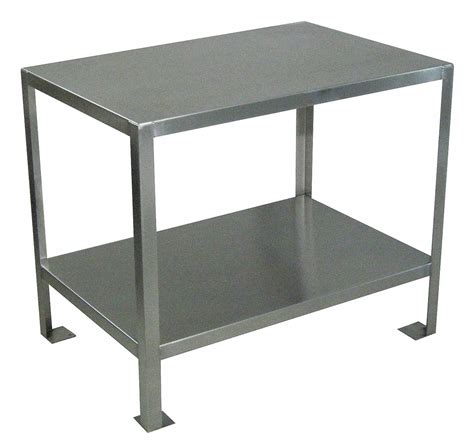 JAMCO Fixed Ht Stainless Steel Work Table 16A315 XW124 Grainger