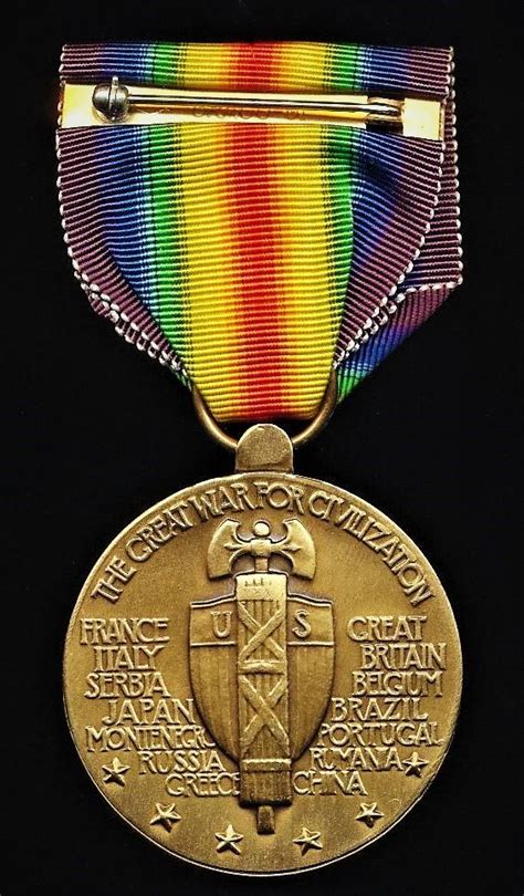 Aberdeen Medals United States Interallied Victory Medal No Clasp