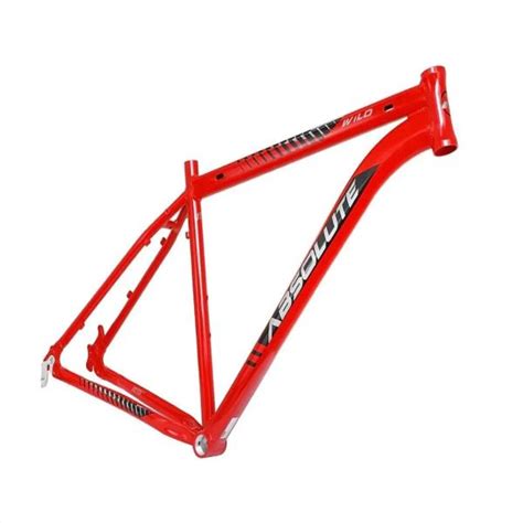 Quadro Absolute Wild Alum Mtb Vermelho Preto