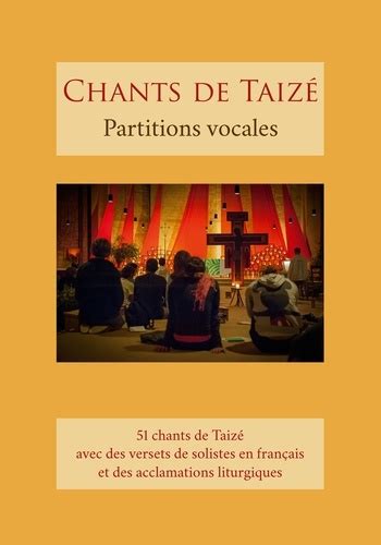 Chants de Taizé partitions vocales de Collectif Livre Decitre