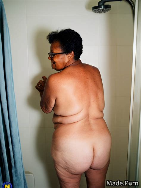 Porn Image Of Woman Black Hair Photo Thighs Ssbbw 80 Sideview Created By AI