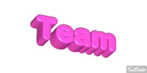 Team Word Animated GIF Logo Designs