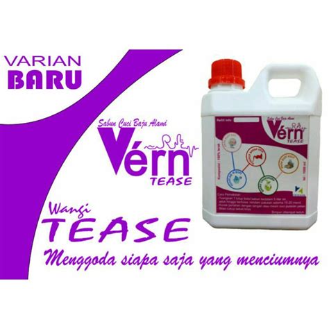 Jual Vern Parfum Sabun Cair Alami Lerak Cuci Baju Kain Batik Tulis