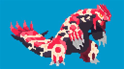 Editing Primal Groudon Free Online Pixel Art Drawing Tool Pixilart