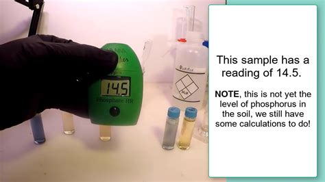 Measuring Available Phosphorus In Soil Simplified Method Youtube