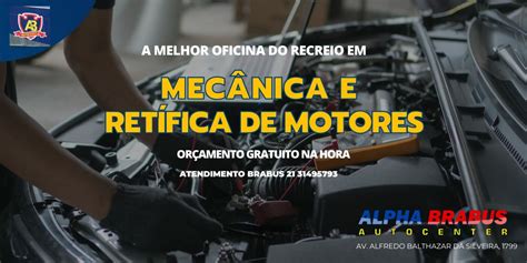 Alpha Brabus Oficina Mecânica no Recreio Mecânica Lanternagem