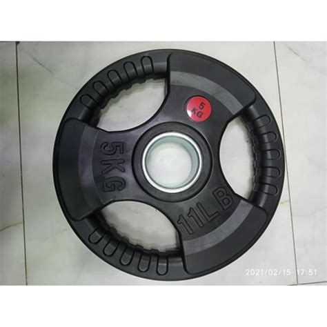 Rubber Grip Olympic Weight Plates 20Kg Daraz Bd