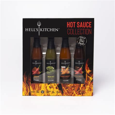 Hell S Kitchen Hot Sauce Pack Gift Set Walmart