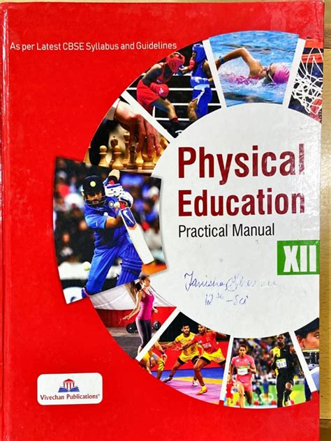 Physical Education Class Xii Pdf