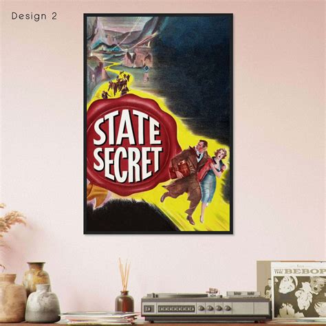 State Secret (1950) Movie Poster Print - Citiesbox