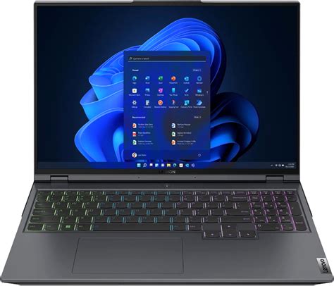 Ноутбук Lenovo Legion 5 Pro 16ARH7H 16" Ryzen 7 6800H 32Gb/1Tb GeForce ...