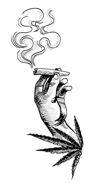 Blunt Smoke Drawing