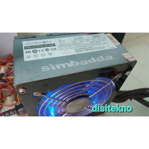 Jual Power Supply PSU SIMBADDA 480W Pure Gaming Shopee Indonesia