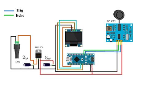 Waterproof Ultrasonic Sensor Jsn Sr T Aj Sr M With Arduino For