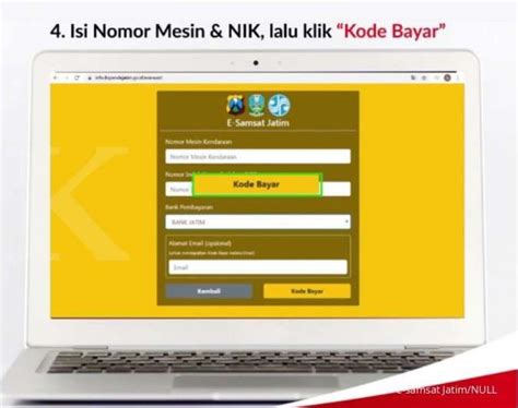 Cara Bayar Pajak Kendaraan Online Di Jawa Timur Melalui E Samsat Jatim