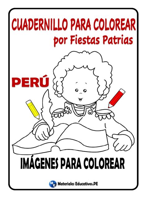 Cuadernillo Para Colorear Fiestas Patrias Pdf