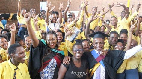 Graduation Ceremony For Grade 12 Learners Celebrating End Of Matric Year