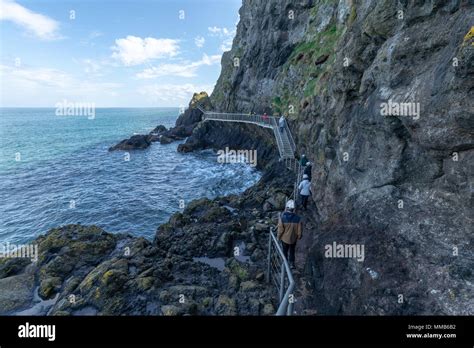 The gobbins cliff path hi-res stock photography and images - Alamy