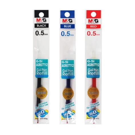 M G Gel Pen R3 0 5 Refill FP Media