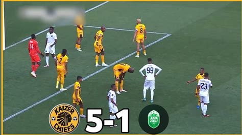 See The Highlights Of All Kaizer Chiefs Goals In The Friendly Match