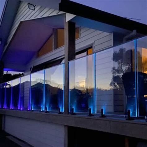 Frameless Elegance The Deck Stores Glass Railing Solution