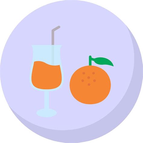 Orange Juice Vector Icon Design 21298891 Vector Art At Vecteezy