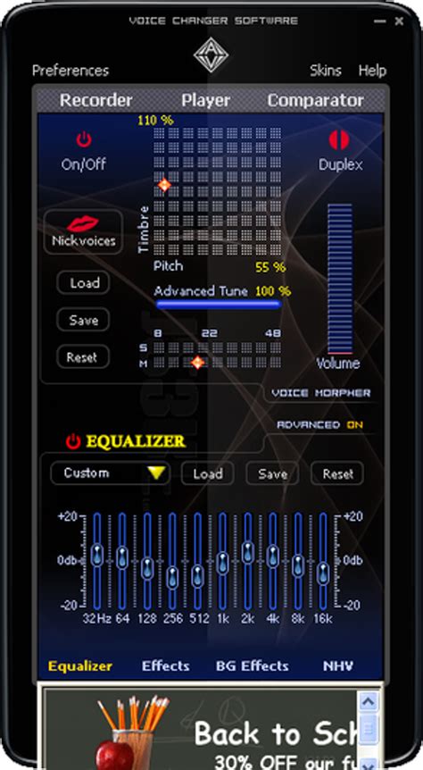 Voice Changer Software Télécharger