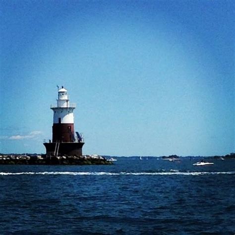 Green Ledge Lighthouse Long Island Sound Lighthouse Long Island