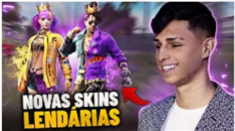 Free Fire Ao Vivo Novas Skins Da Atualiza O Treinamento Mobile