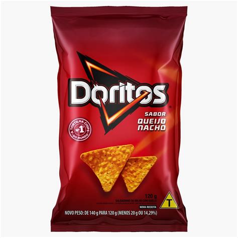 Salgadinho De Milho Queijo Nacho Doritos Pacote G Big Box